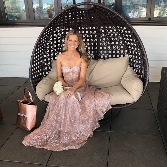 Andrea & Leo Couture Gown (A0656), Rose Gold - Picture 2 of 8